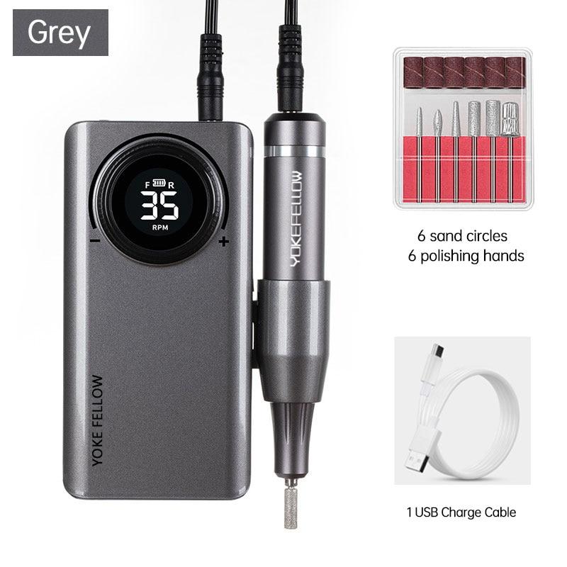 Electric nail file - Nail drill kit