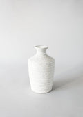 Distressed White Ceramic Hari Vase