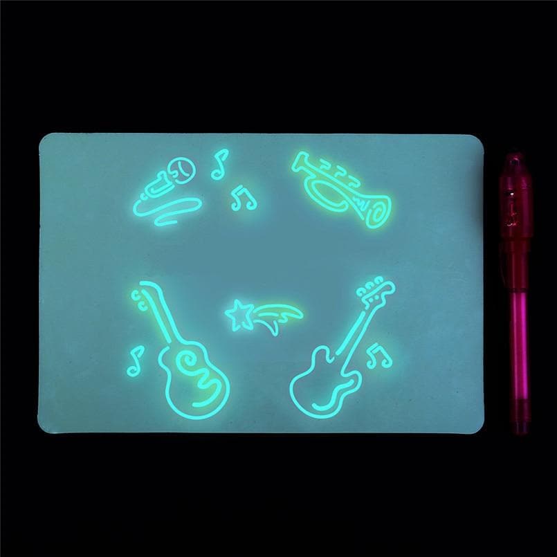 Magic Light-Up Pen & Drawing Board For Kids