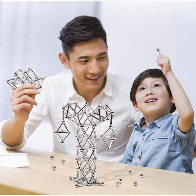 Magnetic Building Toy Set 'Sticks And Balls